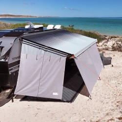 Aussie Traveller Xtend Premium Reversible End Shade Wall